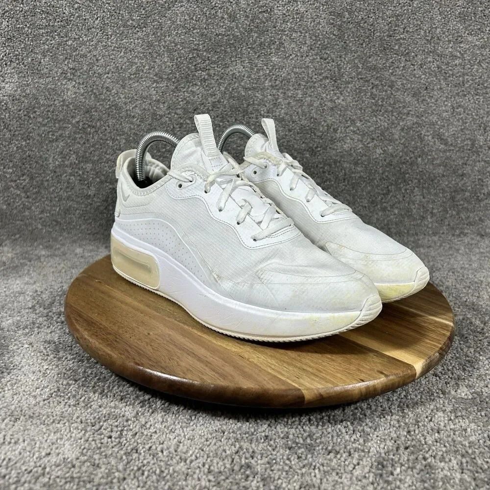 Nike Air Max Dia AQ4312-105 Women's Size 9 White Trainer Athletic Shoes Used